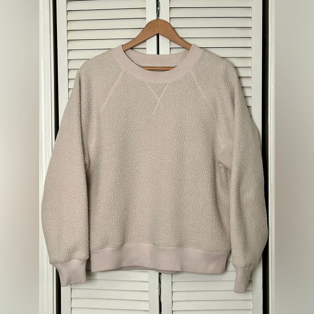 Everlane ReNew Sweatshirt in Cream